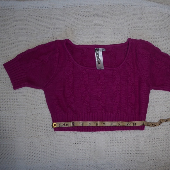 Hot Pink Ballet warm up sweater - Picture 2 of 9